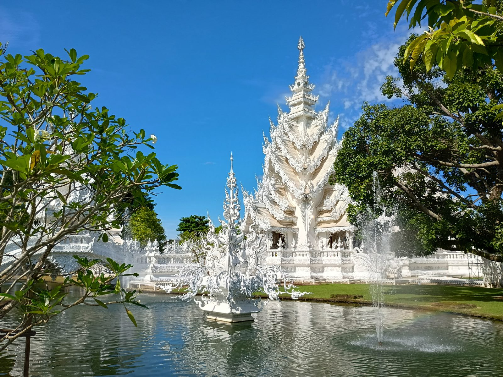 White Temple Bridge